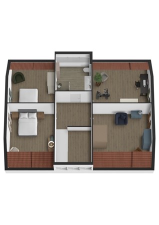 Jachtsloot 5, 4273 XD Hank - Plattegrond 3D Jachtstloot 5 Hank Verdieping.jpg