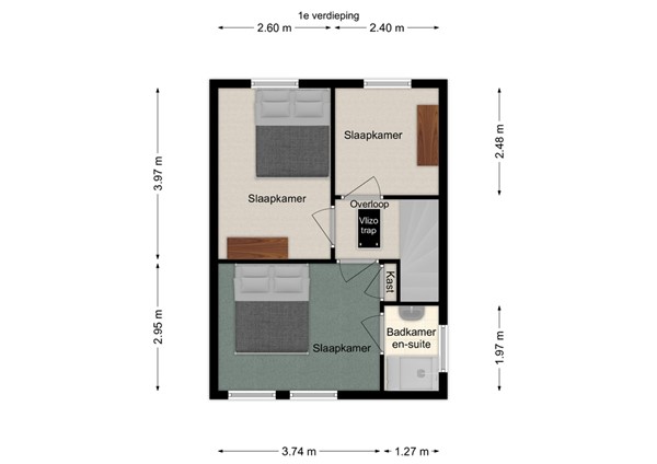 Benedenkerkstraat 32A, 5165 CC Waspik - 2 - Plattegrond EV.jpg
