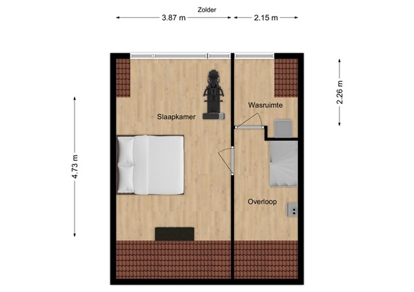 Van Speijkstraat 25, 5151 MD Drunen - 3 - Plattegrond Z.jpg