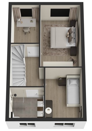 Lindestraat 12, 4266 EG Eethen - Plattegrond 3D Lindestraat 12 Eethen Verdieping.jpg