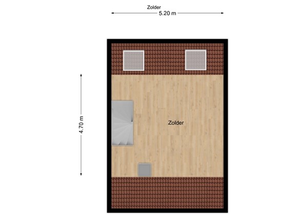 Mgr. Bekkersstraat 27, 5146 DT Waalwijk - 14 - Plattegrond Z.jpg