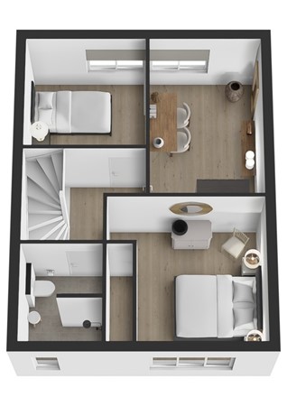 Noordererf 46, 4271 CH Dussen - Plattegrond 3D Noordererf 46 Dussen Verdieping.jpg