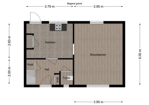 Prins Bernhardplein 2, 5171 GV Kaatsheuvel - 18 - Plattegrond BG.jpg