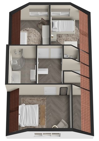Vlet 1, 4251 DD Werkendam - Plattegrond 3D Vlet 1 Werkendam Verdieping.jpg
