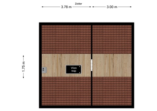 Burgemeester Dekkersstraat 3, 5165 TL Waspik - 3 - Plattegrond Z.jpg