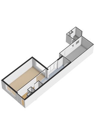 Vlaswiek 10, 4283 HJ Giessen - Plattegrond 3D Vlaswiek 10 Giessen Begane grond.jpg