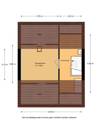 Vlaswiek 10, 4283 HJ Giessen - Plattegrond Vlaswiek 10 Giessen Zolder.jpg