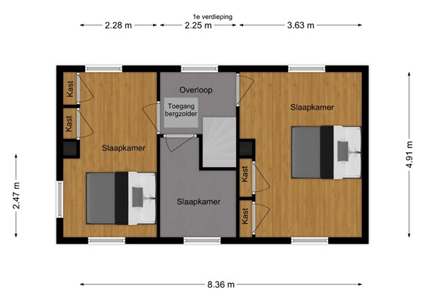 Nieuwevaart 2, 5161 AR Sprang-Capelle - 2 - Plattegrond EV.jpg