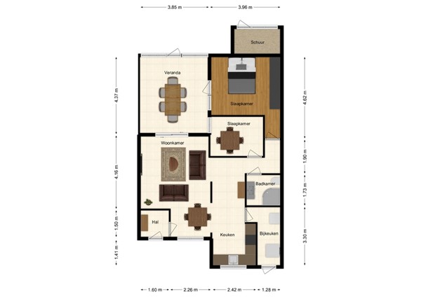 Breskensstraat 40, 5043 WN Tilburg - 1 - Plattegrond.jpg