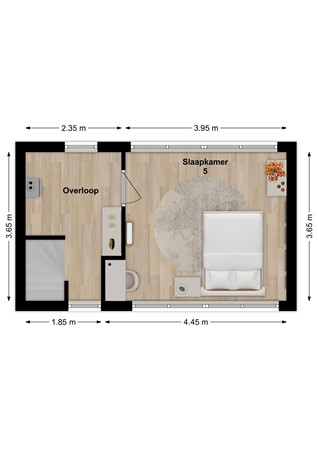 Jagerspad 4, 4283 GM Giessen - Plattegrond Jagerspad 4 Giessen Zolder.jpg