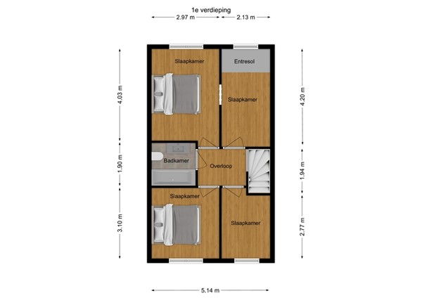 Sweelinckstraat 23, 5144 VB Waalwijk - 2 - Plattegrond EV.jpg