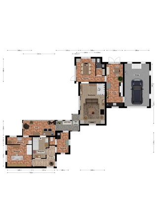 Korn 27, 4271 BM Dussen - Plattegrond Korn 27 Dussen Begane grond.jpg