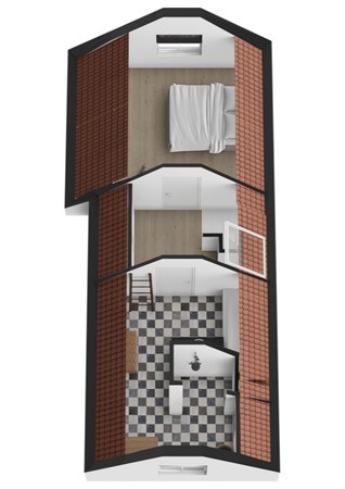 Korn 27, 4271 BM Dussen - Plattegrond 3D Korn 27 Dussen Verdieping.jpg