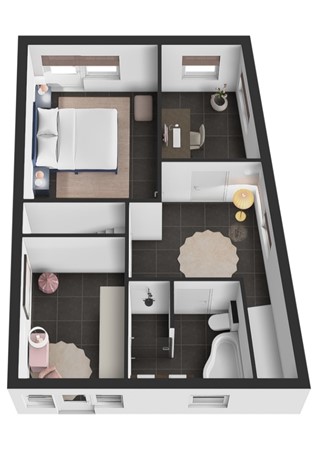 Bruigomstraat 8, 4251 EP Werkendam - Plattegrond 3D Bruigomstraat 8 Werkendam Verdieping.jpg