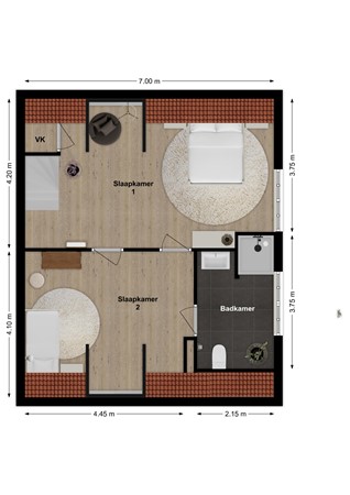 Polstraat 80, 4261 BV Wijk en Aalburg - Plattegrond Polstraat 80 Wijk en Aalburg Verdieping.jpg