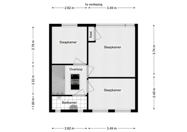 Frederik Hendrikpark 58, 5171 ET Kaatsheuvel - 2 - Plattegrond EV.jpg