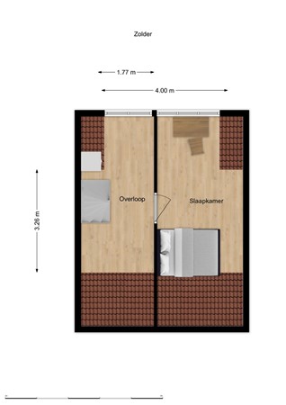 Schoutenlaan 83, 4931 RP Geertruidenberg - Plattegrond 2e VD.jpg