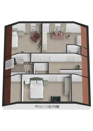 Egter van Wissekerkeweg 1, 5307 VA Poederoijen - Plattegrond 3D Eger van Wissekerkweg 1 Poederoijen Verdieping.jpg