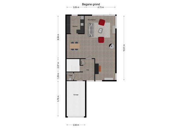 Wulp 14, 5165 KC Waspik - 1 - Plattegrond BG.jpg