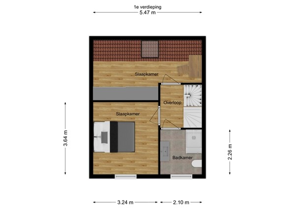Molenakker 21, 5171 VT Kaatsheuvel - 2 - Plattegrond EV.jpg