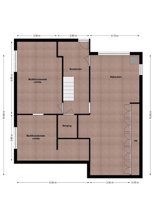 Maasdijk 16, 4941 GB Raamsdonksveer - Plattegrond Maasdijk 16 Raamsdonksveer Souterrain.jpg