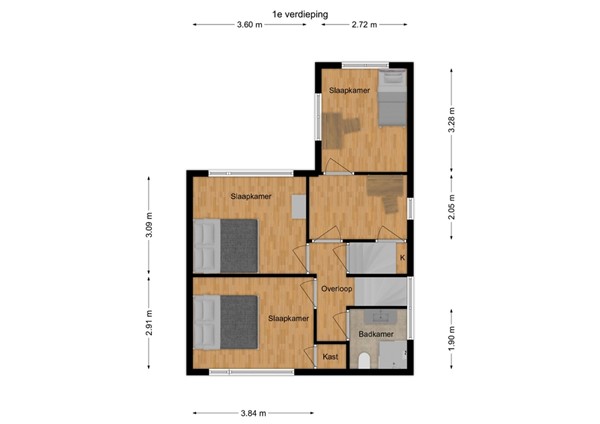 Berndijksestraat 15, 5171 BA Kaatsheuvel - 2 - Plattegrond EV.jpg