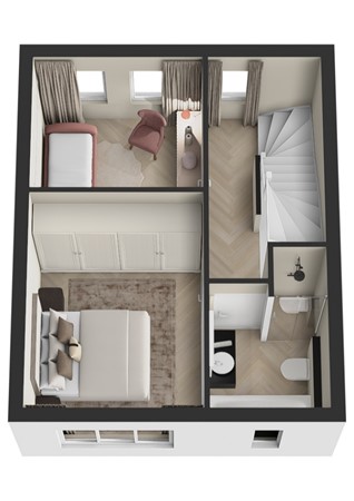 Wilhelminalaan 48, 5306 XD Brakel - Plattegrond 3D Wilhelminastraat 46 Brakel Verdieping.jpg