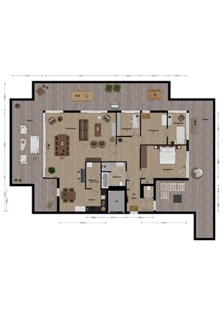 Van der Loostraat 29, 4264 RP Veen - Plattegrond Van der Loostraat 29 Veen Begane grond.jpg