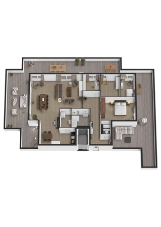 Van der Loostraat 29, 4264 RP Veen - Plattegrond 3D Van der Loostraat 29 Veen.jpg