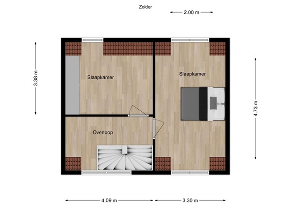 De Schietspoel 9, 5051 DL Goirle - 3 - Plattegrond Z.jpg
