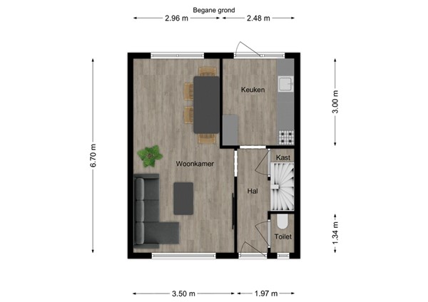 Boucquetstraat 13, 4931 VD Geertruidenberg - 1 - Plattegrond BG.jpg