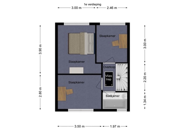 Boucquetstraat 13, 4931 VD Geertruidenberg - 2 - Plattegrond EV.jpg