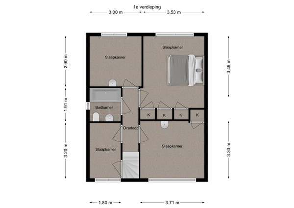 Vossenbergselaan 66, 5171 CD Kaatsheuvel - 2 - Plattegrond EV.jpg