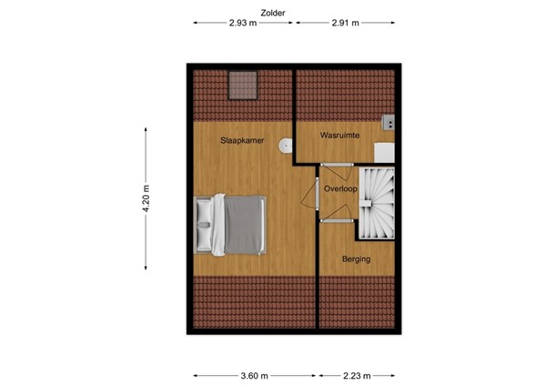 Beatrixstraat 4, 5161 HP Sprang-Capelle - 3 - Plattegrond Z.jpg