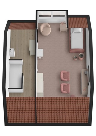Lavendelhof 87, 4907 AS Oosterhout - Plattegrond 3D Lavendelhof 87 Oosterhout Zolder.jpg