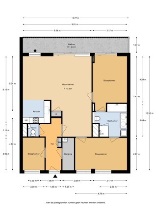 Biesboschlaan 84, 4273 LV Hank - Plattegrond Biesboschlaan 84 Hank.jpg
