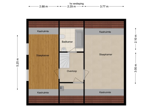 Kerkstraat 43, 5165 CE Waspik - 2 - Plattegrond EV.jpg