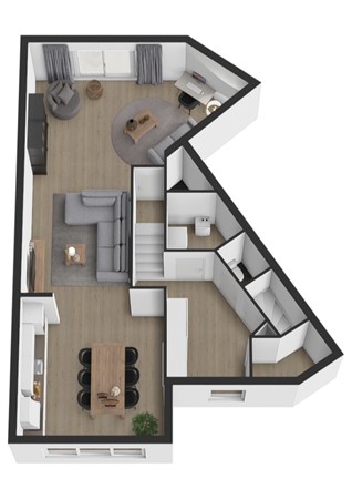 Reegreppel 82, 4251 DW Werkendam - Plattegrond 3D Reegreppel 82 Werkendam Begane grond.jpg