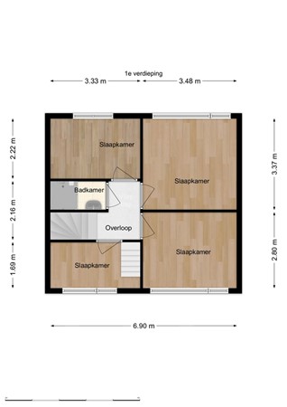 Jan Jannenstraat 22, 5161 TG Sprang-Capelle - Plattegrond eerste verdieping.jpg