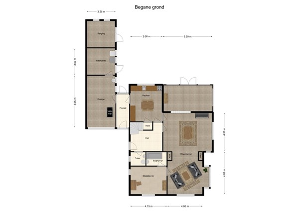 Kloosterweg 15, 5144 CA Waalwijk - 1 - Plattegrond BG.jpg