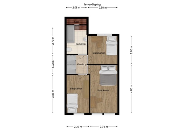 Vecht 5, 5172 BS Kaatsheuvel - 2 - Plattegrond EV.jpg