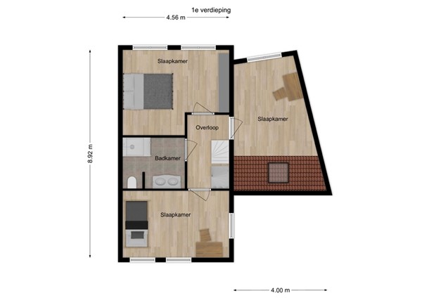 Buitenvaert 19, 5171 MN Kaatsheuvel - 2 - Plattegrond EV.jpg