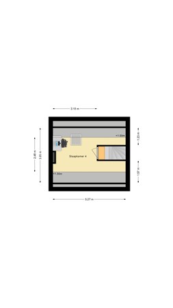 Nieuwkuijksestraat 25, 5253 AC Nieuwkuijk - Plattegrond Nieuwkuijksestraat 25 Nieuwkuijk Zolder.jpg