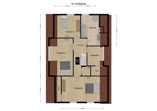 Willem van Gentsvaart 40, 5161 AV Sprang-Capelle - 2 - Plattegrond EV.jpg