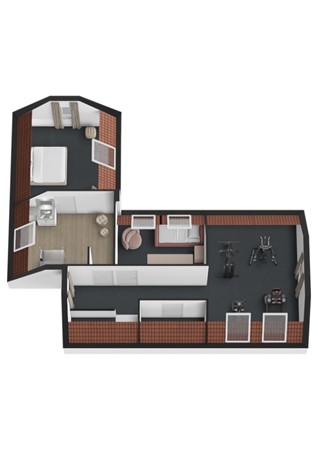 Oude Zeedijk 7, 4271 BD Dussen - Plattegrond 3D Oude Zeedijk 7 Dussen Verdieping.jpg