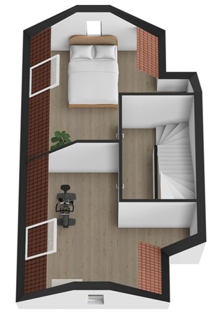 Waaiersluis 21, 4254 VD Sleeuwijk - Plattegrond 3D Waaiersluis 21 Sleeuwijk Zolder.jpg