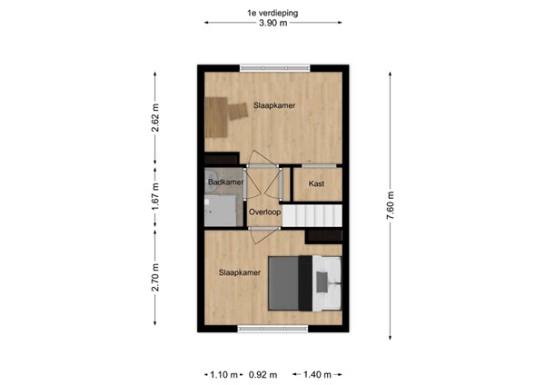 Pastoor Schutjesstraat 98, 5014 RP Tilburg - 2 - Plattegrond EV.jpg