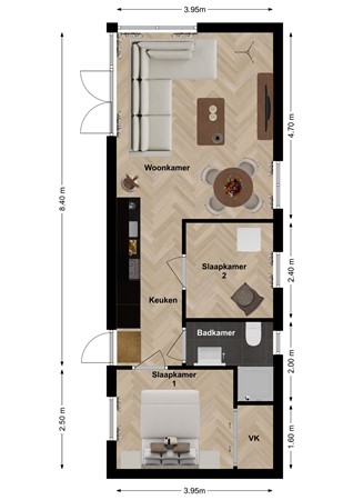 Zaaiwaard 3-49, 5308 JK Aalst - Plattegrond Zaaiwaard 3-49 Aalst.jpg