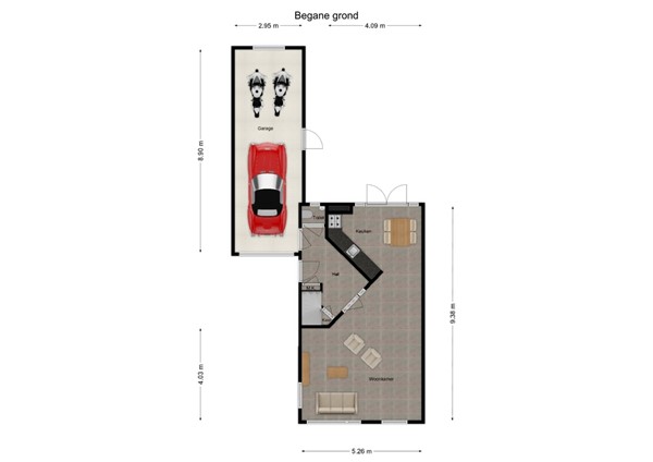 Grutto 10, 5161 SE Sprang-Capelle - 1 - Plattegrond BG.jpg