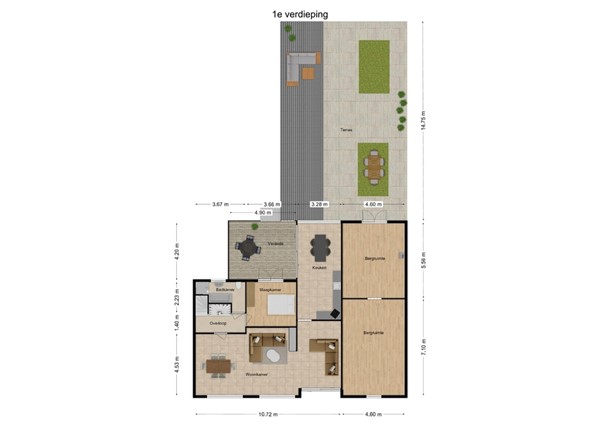 Peperstraat 11, 5171 EC Kaatsheuvel - 2 - Plattegrond EV.jpg